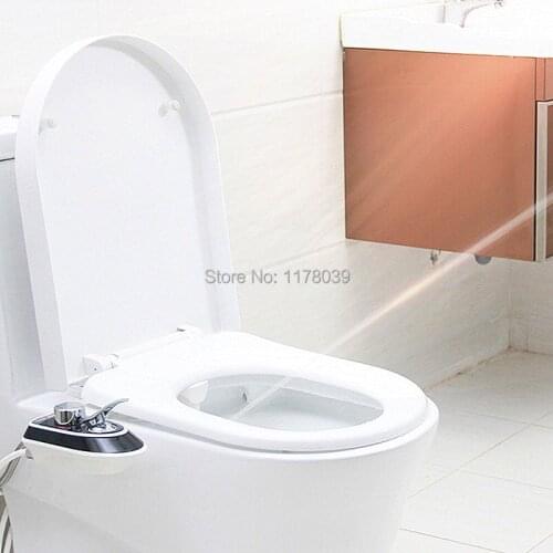 Luxury Toilet ABS Bidet Shower,Butt and ass Shower retractable nozzle Bidet spray,No electricity Smart Toilet Seat Bidet,J17119