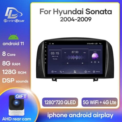 Android 10.0 System Car IPS Touch Screen Stereo For HYUNDAI SONATA NF player Stereo
