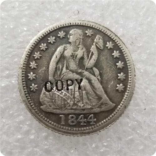 USA 1844 Seated Liberty Dime COPY COINS