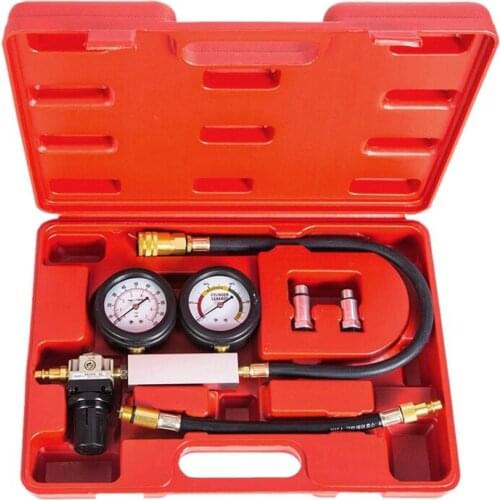 Tu-21 Cylinder Leak Tester Petrol Engine Compression Leakage Leakdown Detector Kit Diagnostics Tool