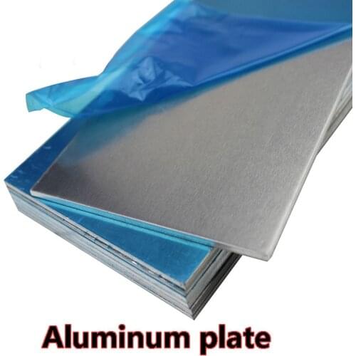 5052 Aluminum Plate Flat Sheet DIY Thickness 3mm 5mm 6mm 8mm 10mm 100x100mm 100x200mm