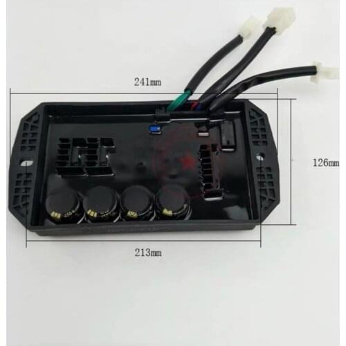 8KW 10KW 15KW AVR fit FOR GX620 GASOLINE GENERATOR three phase Generator Parts cheep replacement 10wire