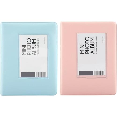 64 Pockets 3 Inch Mini Instant Polaroid Memory Storage Photos Album Picture Gift Holder Fujifilm Instax Instant Picture Case