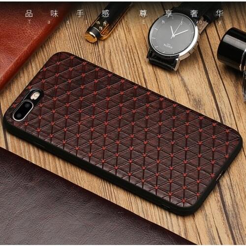 Original Genuine Leather Phone case For iPhone X xr 7 8 6 Plus 12 pro max 11 pro max Business Style 360 silicon soft Back cover
