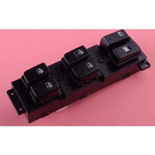 Black Front Left Power Window Master Switch Fit For Hyundai Santa Fe CM 2007 2008 2009 2010 2011