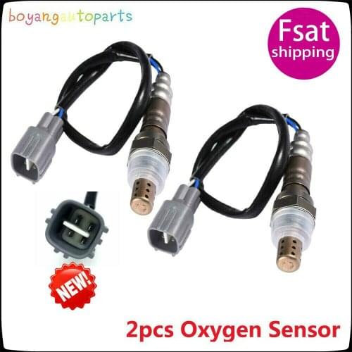 2pcs Downstream Oxygen Sensor for Toyota Camry L4 2.4L Sienna V6 3.3L3.5L Solara L4 2.4L Venza V6 2.7L Highlander V6 3.3L 3.5L