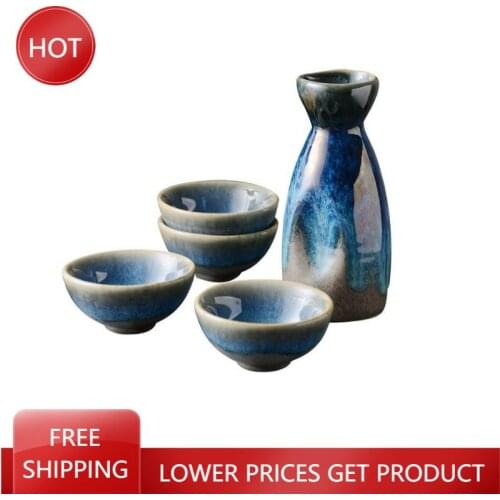 Chinese Style Personalised Mini Hip Flask Gift Box Small Japanese Sake Set Soju Home Bar Fiole Plastique Wine Accessories AA50JT