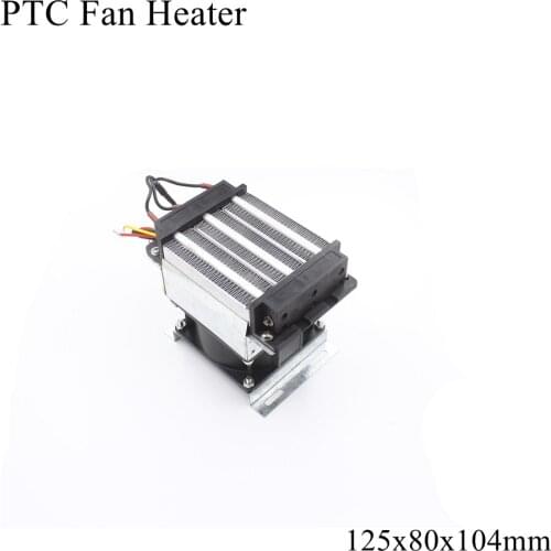 125x80x104mm 220V 400W PTC Heater Fan Heater Ceramic Thermistor Air Heating Mini Outdoor Heaters Induction Aquarium Water Car