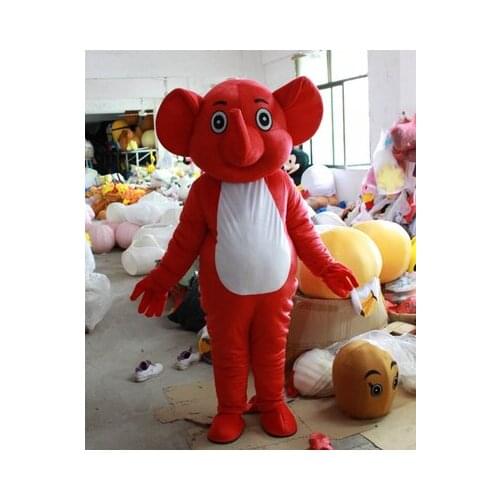 Costume Elephant Mascot Costumes Character Halloween Costumes Fancy Dress Suit Holiday Colorful Costume