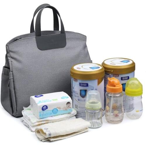 Multi-funtion Portable Fashion Mummy Bag Oxford Cloth Large Capacity Waterproof Nappy Bag Mummy Travel Stroller Hanging Bag