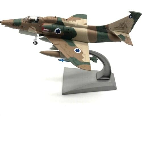 Metal 1:72 Israel Aircraft A-4M Fighter Diecast Attack Aircraft Plane Model Nsmodel