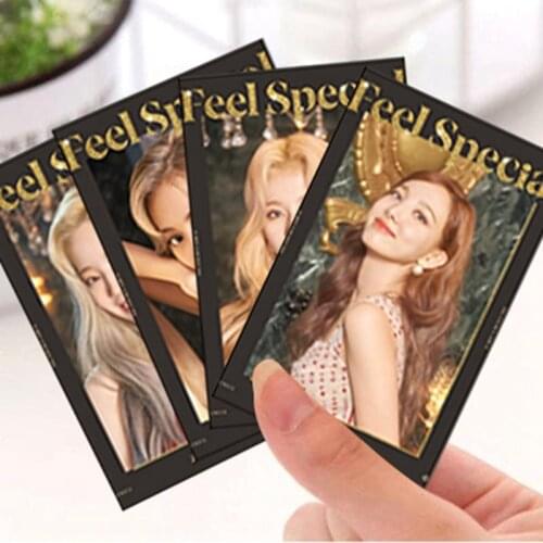 10pcs/set Korean Popular Twice Lomo Photo Card Sticker Fashion Album Feel Special Fashion Sticky Photocard