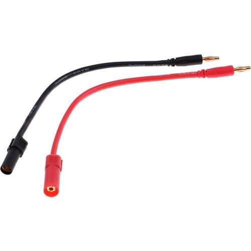 Pair XT150 / XT-150 Male&Female Plug to 4.0mm Banana Male Connector Cable 6"