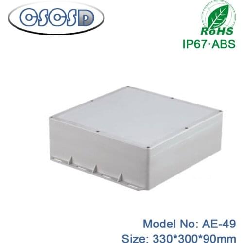 1pcs/lot 330*300*90mm box abs plastic enclosure control electronic junction box enclosure case plastic enclosure with ip67 grade
