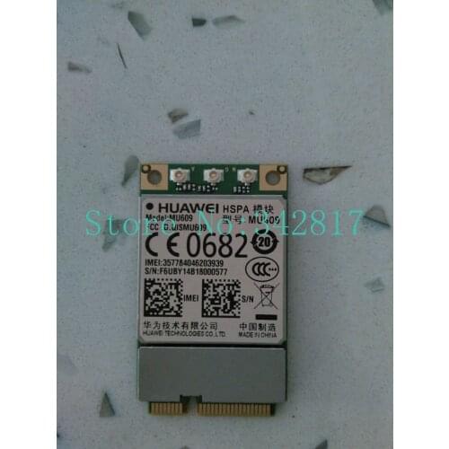 Hot sales HUAWEI MU609 WCDMA Mini PCIe HSPA+/UMTS quad-band 850/900/1900/2100 MHz M2 wireless wifi card 3G Module