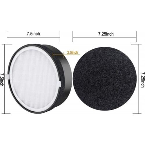 Hepa filter replacements For Levoit LV-H132 LV-H132-RF Activated Carbon filter parts cleaning Air Purifier Part