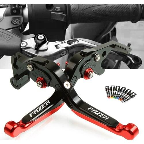 Motorcycle Clutch Brake Lever Extendable Adjustable Foldable For YAMAHA FAZER600 FZ1 FZ6 FZ6S FZ6N FAZER FZ-1 FZ-6