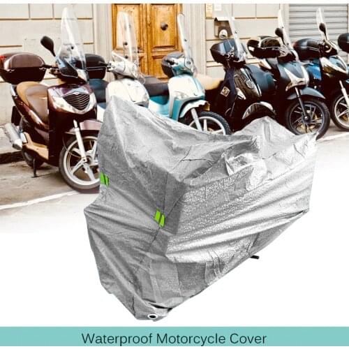 1 Pcs Waterproof Motorcycle Covers Waterproof UV Protector Rain Cover Protection Dustproof Case Motorcycle Cover Cloth S-XL