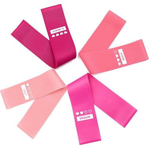 1PCS Yoga Resistance Bands Stretching Rubber Loop Exercise Fitness Equipment Strength Training Body Pilates Strength Training