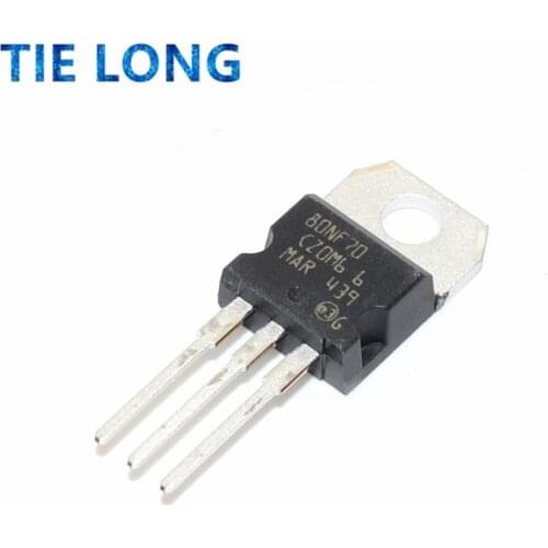 10pcs/lot STP80NF70 P80NF70 TO-220 80NF70 MOSFET