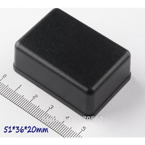 [2 colors] diy cases electric box plastic enclosure abs plastic box for pcb small junction box 51*36*20mm