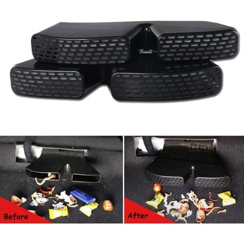 2Pcs Under Rear Seat Air Outlet Cover A/C Heater Floor Air Conditioner Duct Grill Grille For Hyundai Tucson 2016 2017 2018 Car
