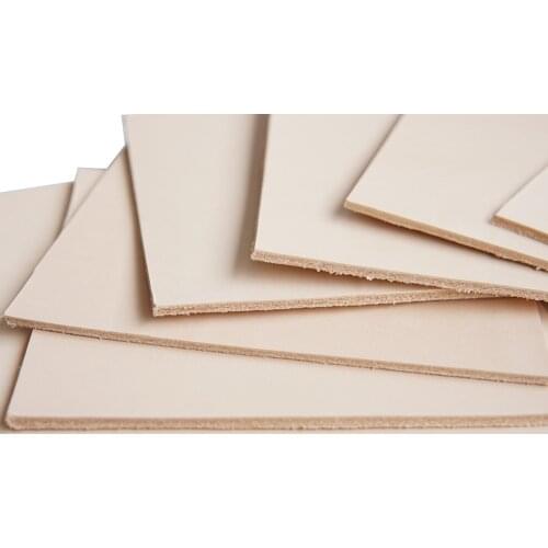 3.0mm Firm Vegetable Tanned Full Grain Carving Tooling Leather Thick Cowhide Stiff Handmade DIY Leather Supplies