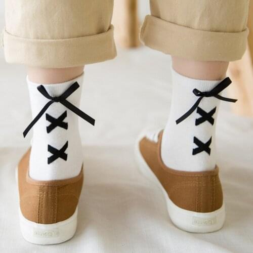 3 Colors Women Basic Socks Daily Socks Solid Colors Comb Cotton Harajuku Girls Casual Socks High Quality Spring Socks Calcetines