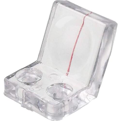 6mm Thick Clear Reading Woodworking Locking Fittings Magnifying Glass for Woodworking Precision Fence Push Table Saws Bandsaws