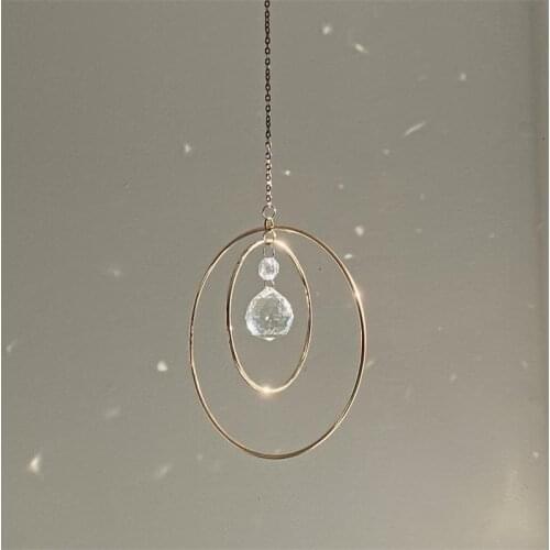 Crystal Sun Catcher Disco ball Window Art chandelier crystal rainbows Big Bang Theory