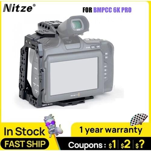 NITZE CAMERA CAGE FOR BMPCC 6K PRO - T-B01A