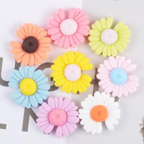 Sunflower magnetic refrigerator magnet, multi-color sunflower magnetic refrigerator, cute flower magnetic blackboard sticker
