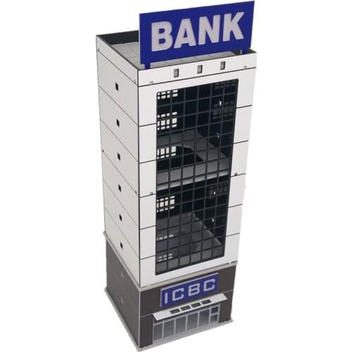 Outland Models Modern Bank/Company Headquarter Building N Scale