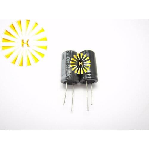 50pcs X 100% New 82UF 400V 18X30 Aluminum Electrolytic Capacitor