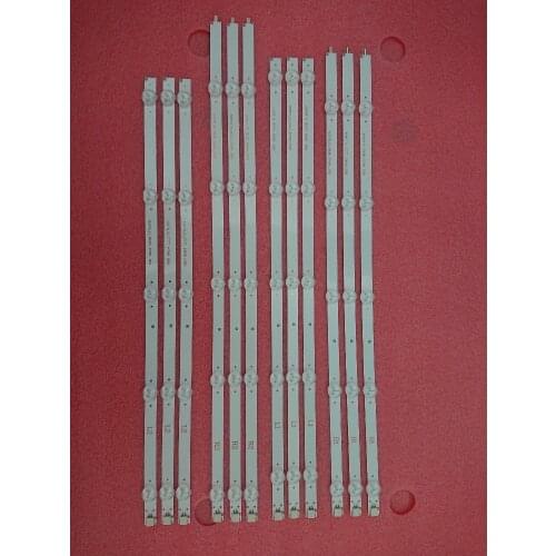 New Kit)12 PCS/set LED backlight strip compatible for LG 50LN TV 50LN5400 6916L-1241A 6916L-1273A 6916L-1272A 6916L-1276A