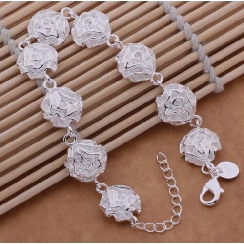 Wholesale High quality silver plated Fashion jewelry Bangles WB-023