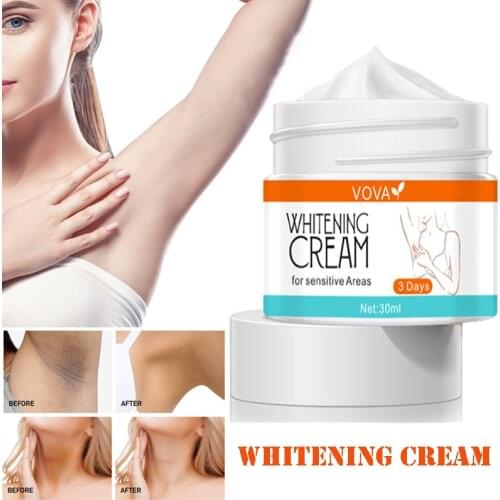 Armpit Body Care Whitening Cream Dark Black Skin Lightening Joints Underarm Legs Knees Bleaching Cream Moisturizing Skin Lotion