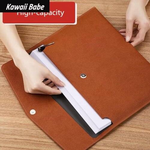 A4 Presentation Folder Office Accessories Fille Desk Organizer Waterproof Document Papers Storage Bag School Stationery Supplies