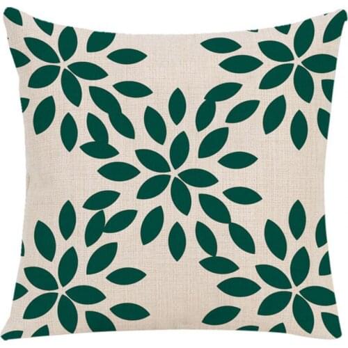 Hot Sale 80% Removable Cushion Cover Easy to Clean Super Soft Polyester Hawaiian Sweet Summer Multi-color Pillowcase For Office