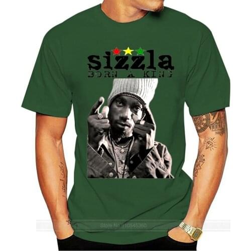 Reggae T Shirt, Sizzla, Yellowman, King Tubby, Rasta, Jamaica, Dancehall, Hoodie Short Sleeve Discount 100 % Cotton T-Shirts