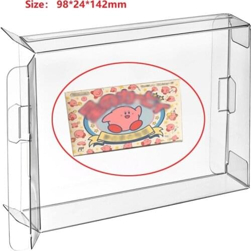 Ruitroliker 90pcs Clear Box Case Sleeve Protector for FC Games Japan version