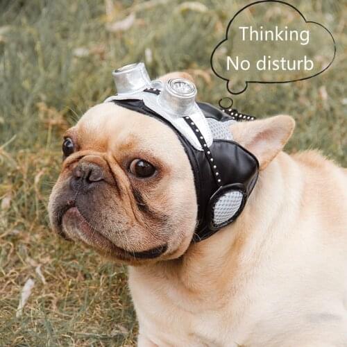 Dog Hat Fighting Fly Cap British Fighting Cool Handsome Decorative Shape Funny Pet Headgear Headwear Supplies