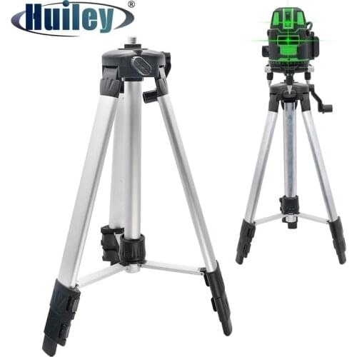 Tripod for Laser Level 1200mm Height Adjustable 5/8 inch Mounting Thread Steel Alloy Tripod Holder Laser Level Accessories