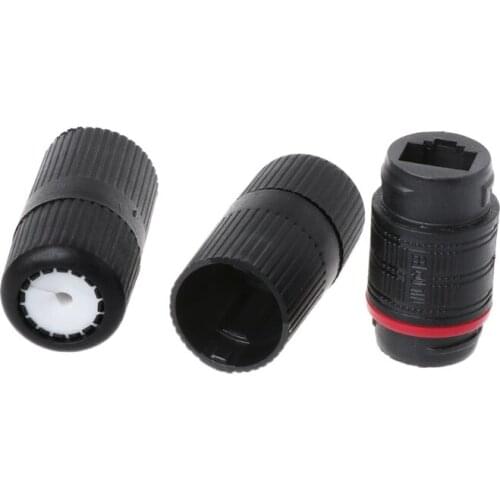 Waterproof RJ45 Connector Cable Network Double Head Adapter Coupler Extension G6DC