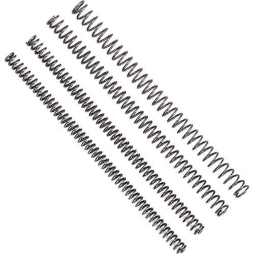 2pcs carbon steel super long springs wire thickness 0.7mm length 300mm