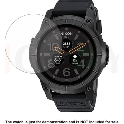 3x Clear LCD Screen Protector Guard Cover Film Skin for Nixon Mission Sport GPS Watch Accessories