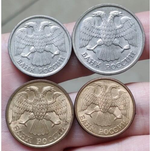 4 PCS SET Of Russia ,100% Real Genuine Comemorative Coin,Original Collection