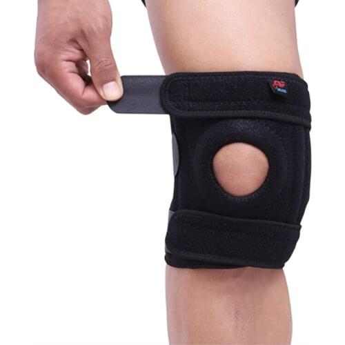 AOLIKES PC Knee Brace With Side Stabilizers EVA Patella Pad For Knee Support