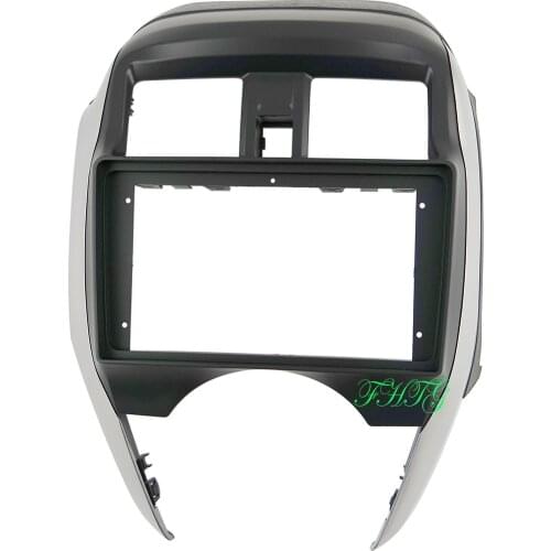 9 inch Fasxia Car Audio Frame Car Radio Fascia,gps navigation fascia panel is suitable for 2014-2018 Nissan Sunny/Almera RHD
