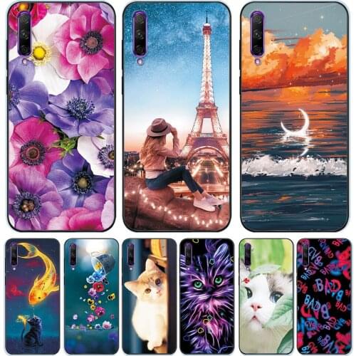 For Huawei Y9S Case On For Huawei Y9 S Back Cover Bumper Etui Coque Silicone Tpu Soft Full Protection Shockproof Phone Bumper